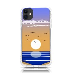 Vector Graphic Clipart Mountains Iphone 11 Tpu Uv Print Case by Sarkoni