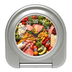 Fruit Snack Diet Bio Food Healthy Travel Alarm Clock by Sarkoni