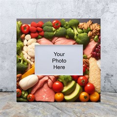 Fruit Snack Diet Bio Food Healthy White Box Photo Frame 4  X 6  by Sarkoni