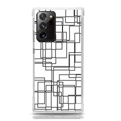 Structure Pattern Network Samsung Galaxy Note 20 Ultra Tpu Uv Case by Amaryn4rt