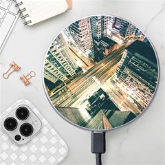 Architecture Buildings City Wireless Fast Charger(white) by Amaryn4rt