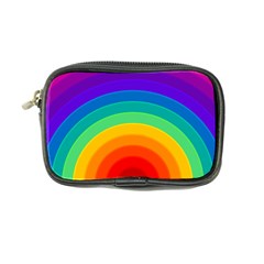 Rainbow Background Colorful Coin Purse by Bajindul