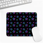 Stars Pattern Art Design Wallpaper Small Mousepad Front