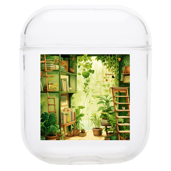 Building Potted Plants Soft TPU AirPods 1/2 Case