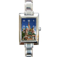 Saint Basil S Cathedral Rectangle Italian Charm Watch by Modalart