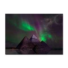 Fantasy Pyramid Mystic Space Aurora Sticker A4 (10 Pack) by Grandong