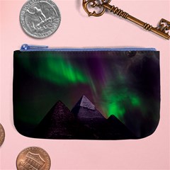 Fantasy Pyramid Mystic Space Aurora Large Coin Purse by Grandong