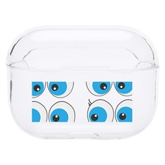 Eyes Comic Cartoon Fun Funny Toon Hard Pc Airpods Pro Case by Ndabl3x