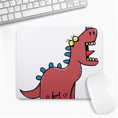 Dinosaur Dragon Drawing Cute Large Mousepad by Ndabl3x