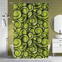 Flower Design Paradigm Start Shower Curtain 48  X 72  (small)  by Grandong