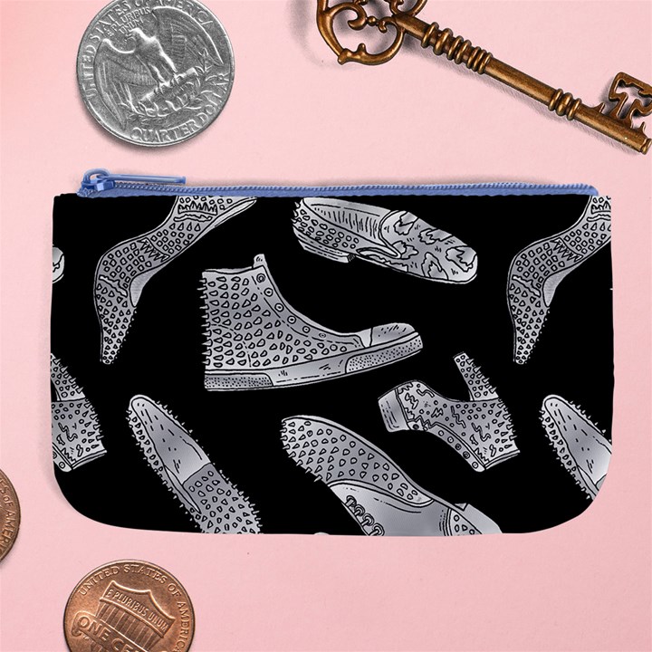 Pattern Shiny Shoes Large Coin Purse