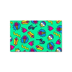 Pattern Adweek Summer Sticker Rectangular (100 Pack) by Ndabl3x