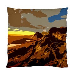 Scotland Monti Mountains Mountain Standard Cushion Case (one Side) by Sarkoni