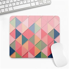 Background Geometric Triangle Large Mousepad by Sarkoni