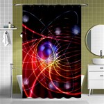 Physics Quantum Physics Particles Shower Curtain 48  x 72  (Small)  Curtain(48  X 72 )