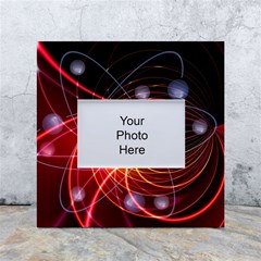 Physics Quantum Physics Particles White Box Photo Frame 4  X 6  by Sarkoni