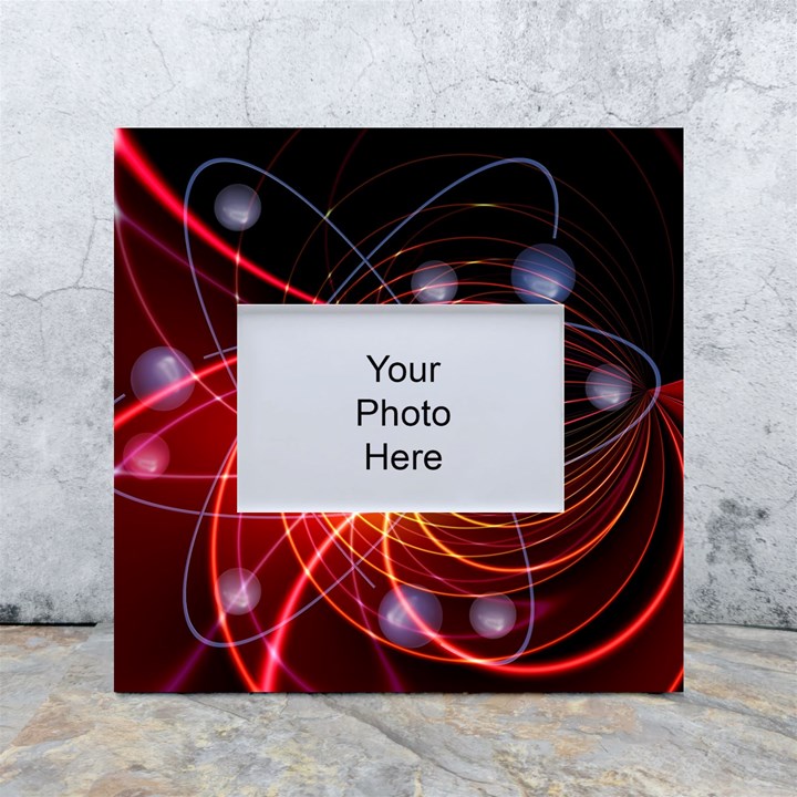 Physics Quantum Physics Particles White Box Photo Frame 4  x 6 