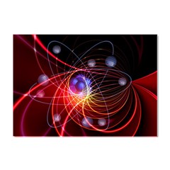 Physics Quantum Physics Particles Crystal Sticker (a4) by Sarkoni