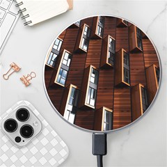 Abstract Architecture Building Business Wireless Fast Charger(white) by Amaryn4rt