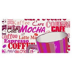 Coffee Cup Lettering Coffee Cup Banner And Sign 6  X 3  by Amaryn4rt