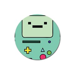 Adventure Time Beemo Bmo Illustration Cartoons Magnet 3  (round) by Sarkoni