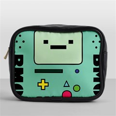 Adventure Time Beemo Bmo Illustration Cartoons Mini Toiletries Bag (one Side) by Sarkoni