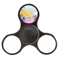 Pillows And Vegetable Field Illustration Adventure Time Cartoon Finger Spinner by Sarkoni