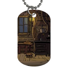 Adventure Time Finn The Human Jake The Dog Dog Tag (two Sides) by Sarkoni