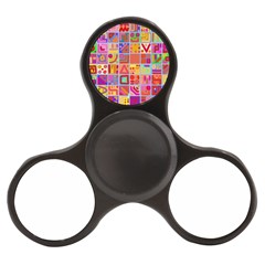 Colourful Abstract Shapes Finger Spinner by Pakjumat