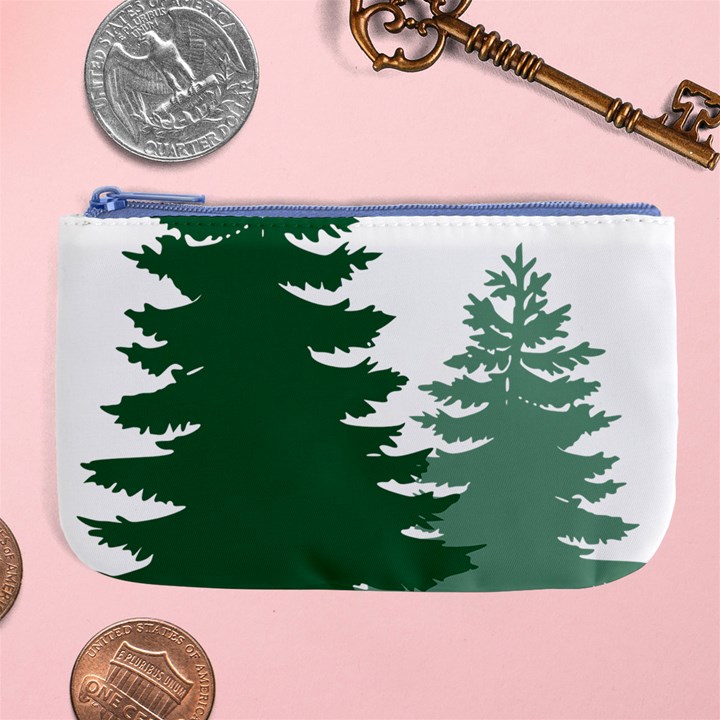 Pine Trees Spruce Tree Large Coin Purse