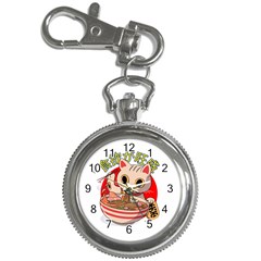 Ramen Cat Noodles Cute Japanes Key Chain Watches by Modalart