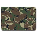 Camouflage Pattern Fabric Large Doormat 30 x20  Door Mat