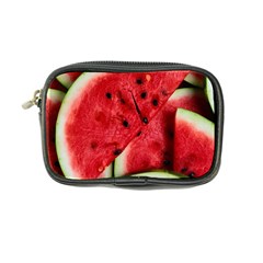 Watermelon Fruit Green Red Coin Purse by Bedest