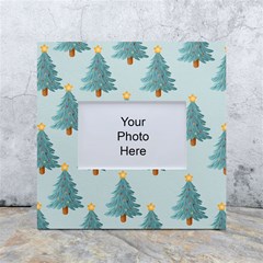 Christmas Trees Time White Box Photo Frame 4  X 6  by Ravend