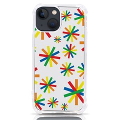 Celebrate Pattern Colorful Design Iphone 13 Mini Tpu Uv Print Case by Ravend