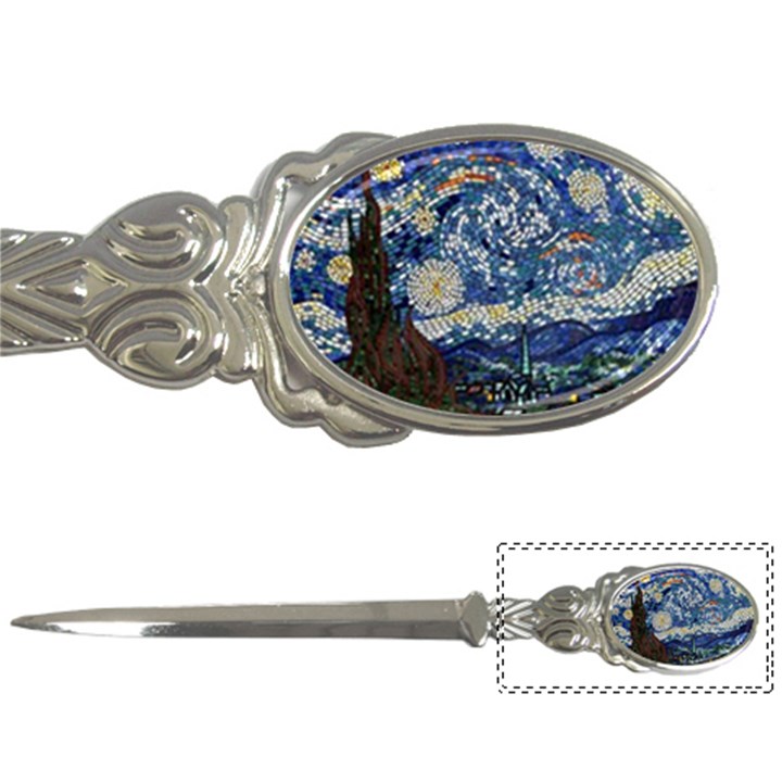 Mosaic Art Vincent Van Gogh Starry Night Letter Opener