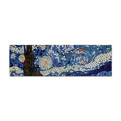 Mosaic Art Vincent Van Gogh Starry Night Sticker Bumper (100 Pack) by Modalart