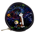 Cartoon Art Starry Night Van Gogh Mini Makeup Bag Back