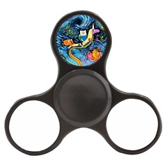 Adventure Time Art Starry Night Van Gogh Finger Spinner by Modalart