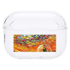 Tardis Starry Night Doctor Who Van Gogh Parody Hard Pc Airpods Pro Case by Modalart