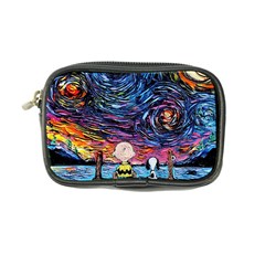 Cartoon Dog Vincent Van Gogh s Starry Night Parody Coin Purse by Modalart