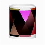 Abstract Geometric Triangles Shapes Morph Mug Center