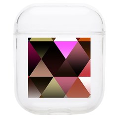 Abstract Geometric Triangles Shapes Soft Tpu Airpods 1/2 Case by Pakjumat