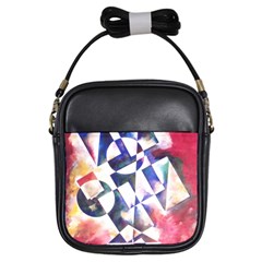 Abstract Art Work 1 Girls Sling Bag by mbs123