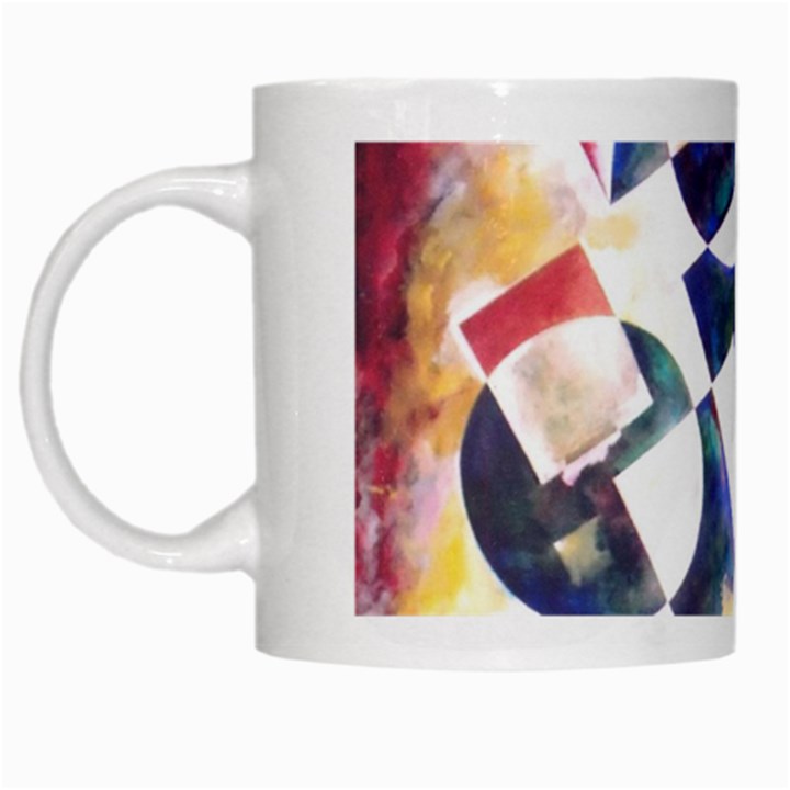 Abstract Art Work 1 White Mug