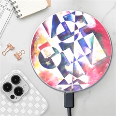 Abstract Art Work 1 Wireless Fast Charger(white) by mbs123