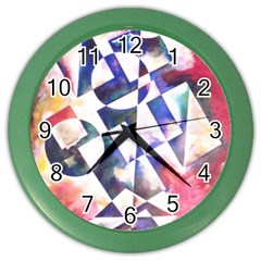 Abstract Art Work 1 Color Wall Clock by mbs123