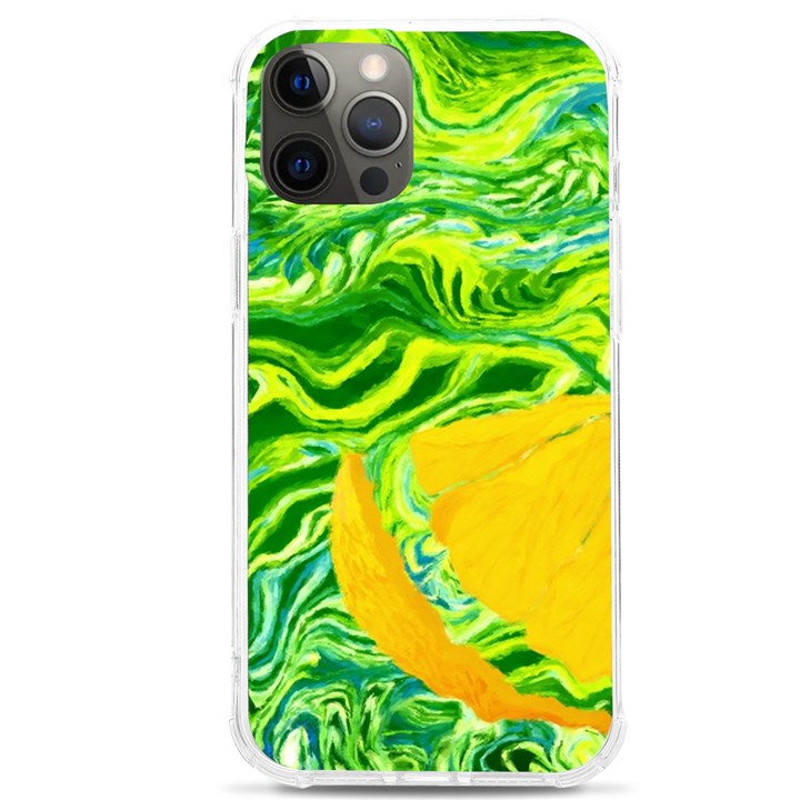 Zitro Abstract Sour Texture Food iPhone 12 Pro max TPU UV Print Case