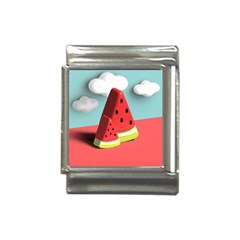 Watermelon Fruit Italian Charm (13mm) by Modalart