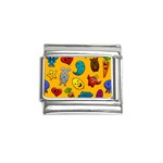 Graffiti Characters Seamless Ornament Italian Charm (9mm) Front